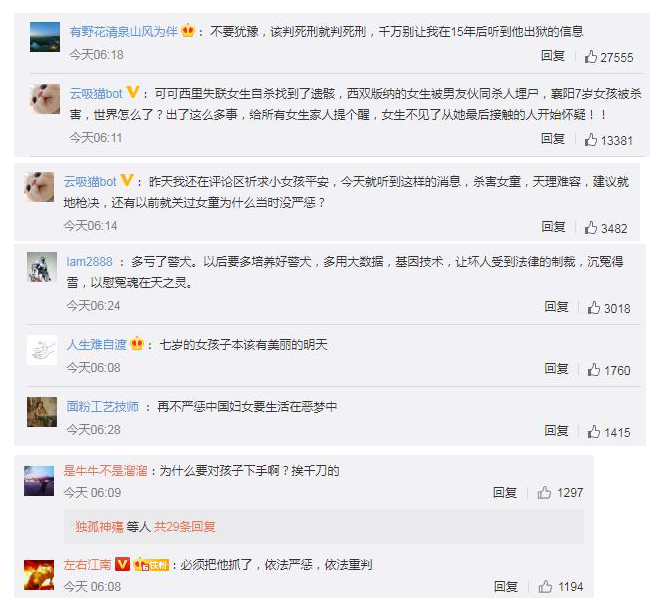 襄阳失踪女童被翻墙逃走邻居杀害 网友：最怕的还是来了