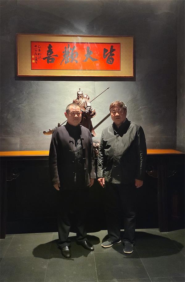 中国文物学会会长单霁翔一行莅临天赐一木参观交流